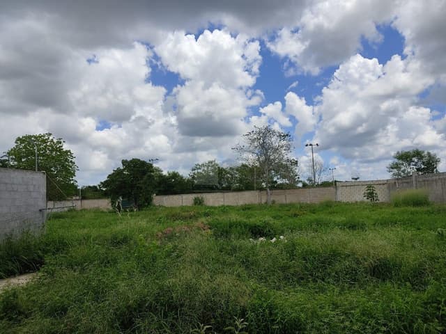 Terreno en Venta en Zona Norte Tamanché Mérida, Yucatán.