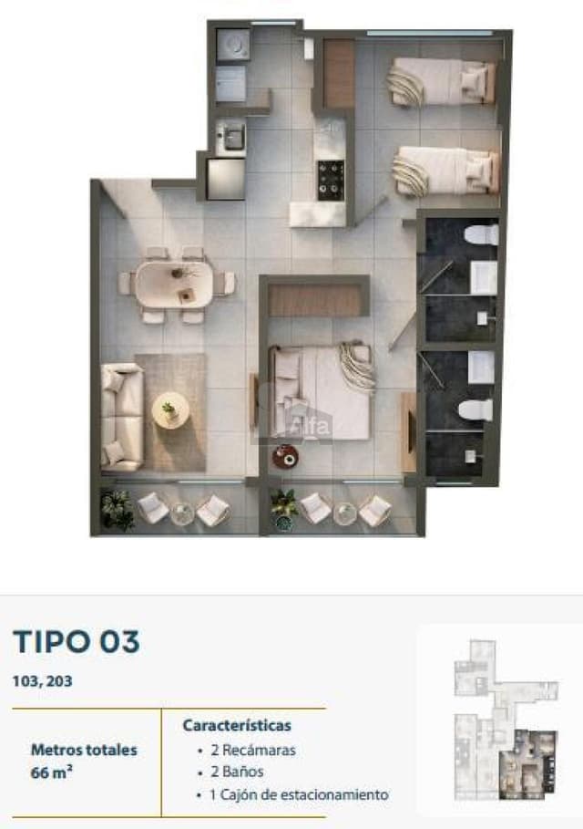 Departamento en venta en Portales Oriente, Benito Juárez, Ciudad de México