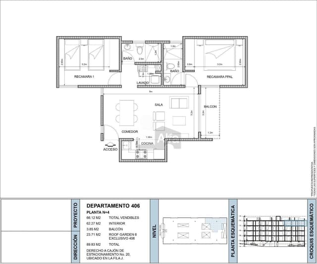 Departamento en venta en Zacahuitzco, Benito Juárez, Ciudad de México