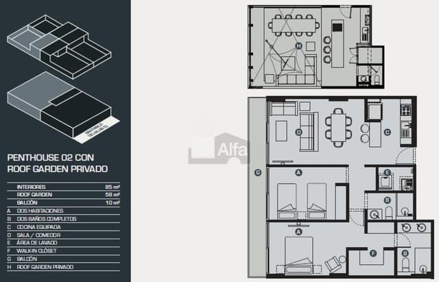 Departamento en venta en Merced Gómez, Álvaro Obregón, Ciudad de México