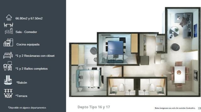 Departamento en venta en Artes Gráficas, Venustiano Carranza, Ciudad de México