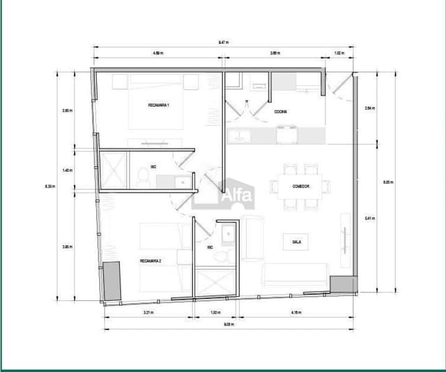Departamento en renta, Cuauthemoc, San Nicolas de los Garza, Nuevo León