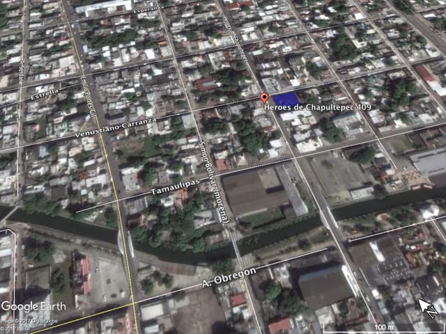 Terreno en renta en la Col. Tamaulipas