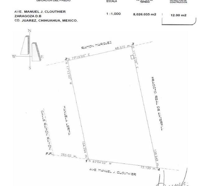 TERRENO EN VENTA A ESPALDAS DEL PARQUE INDUSTRIAL ZARAGOZA 