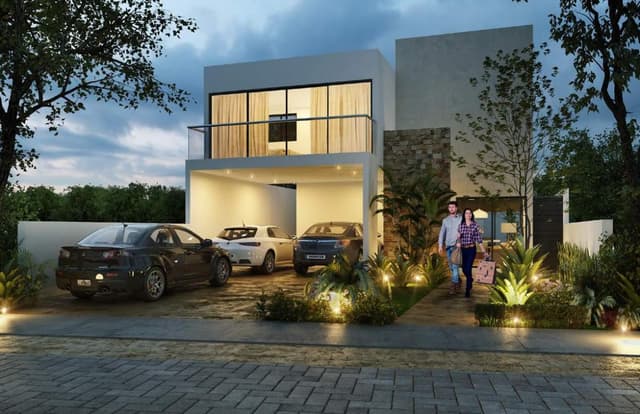 Casa en Venta en Privada Residencial Albarella Modelo B Cholul Mérida Yucatán