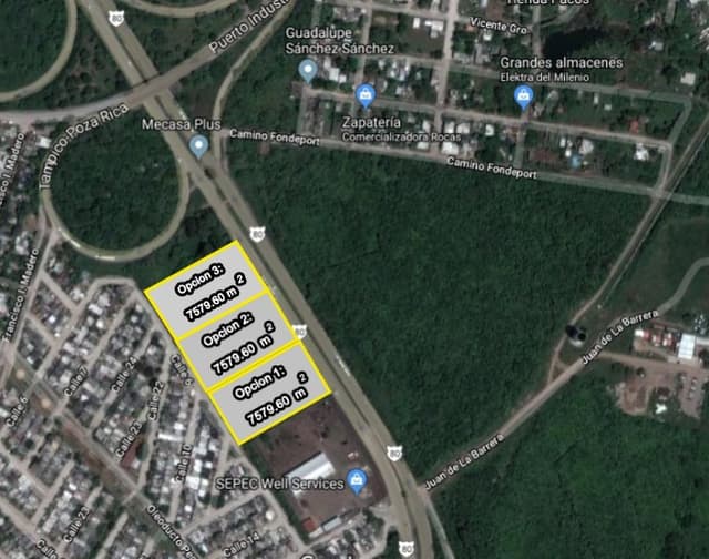 Terreno Industrial en renta 