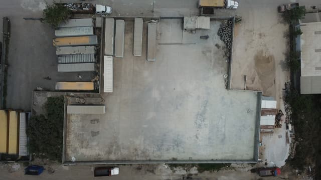 En Renta patio industrial con piso reforzado