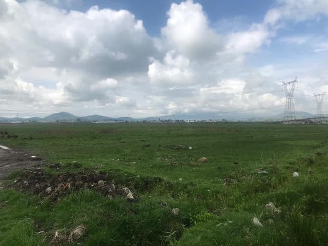 TERRENO EN VENTA, PARA CONSTRUIR BODEGA O NAVE, CARRETERA TOLUCA IXTLAHUACA ATLACOMULCO