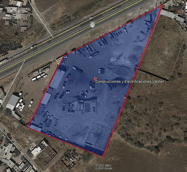 Terreno industrial en venta Ejido La Cal, Salamanca, Gto