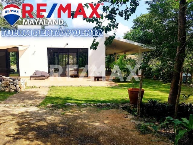 Rancho de 1 hectárea a 4.5 km del centro de Tulum