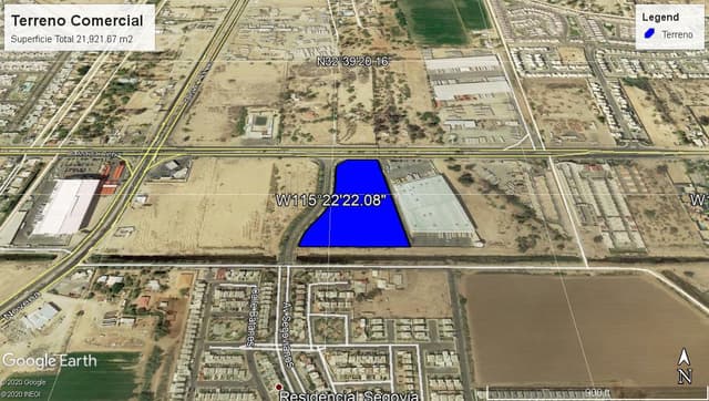 EN VENTA TERRENO COMERCIAL SOBRE CALZ. CETYS
