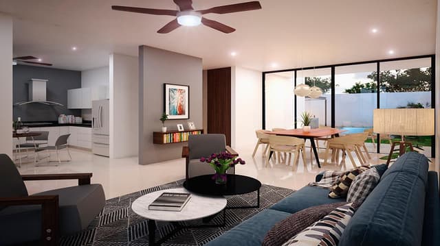 Casa en venta, residencial Albarella Mod.H4 Plus Cholul Mérida Yucatán