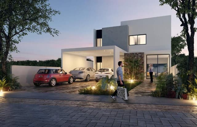 Casa en venta, residencial Albarella Mod.G Cholul Mérida Yucatán