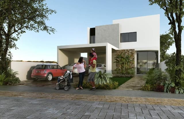 Casa en venta, residencial Albarella Mod.G Cholul Mérida Yucatán