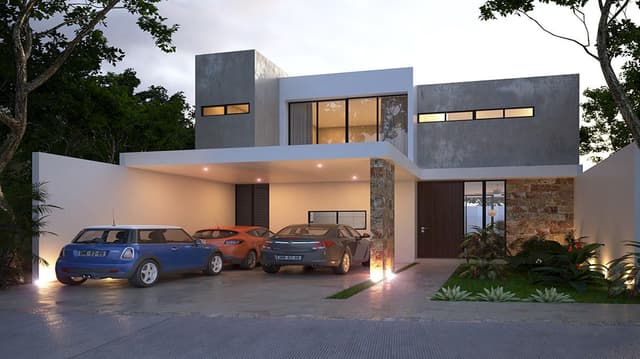 Casa en venta, residencial Albarella Mod.H2 Cholul Mérida Yucatán
