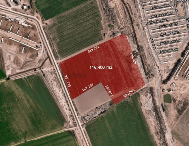 SE VENTE TERRENO INDUSTRIAL EN COL. BOMBA VIEJA