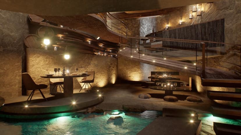 Jungle loft & pool apartment