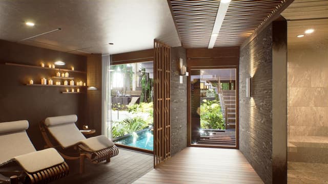 Jungle loft & pool apartment