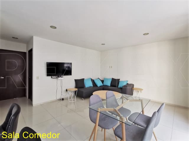 DEPTO AMUEBLADO EN COL. DEL VALLE / 70m2 