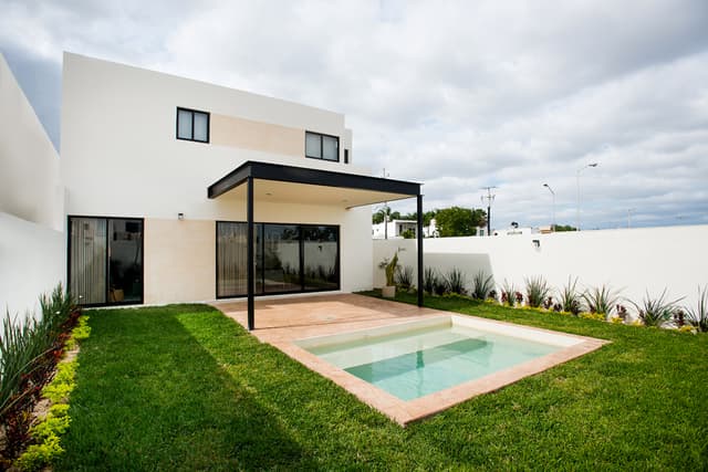 Casa en pre venta en privada, en Conkal Yucatan.