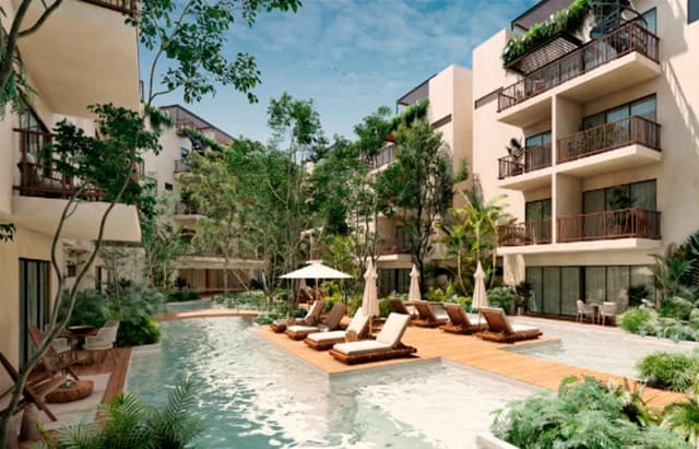 Departamento en Venta, Residencial Aldea Zama, Tulum