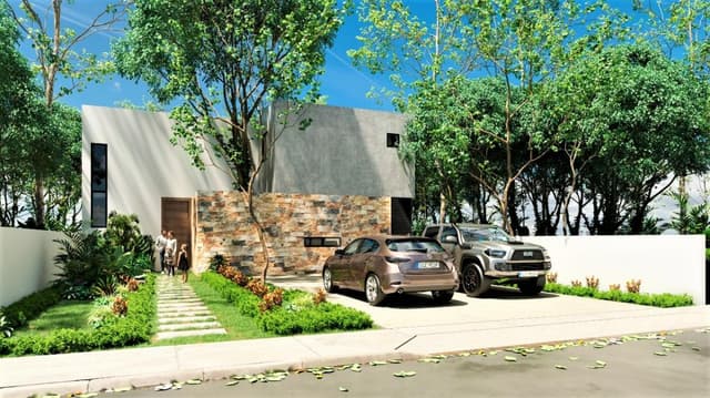 Chacté pre venta casa modelo A Dzitya Mérida Yucatán