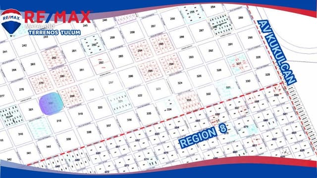 EN VENTA LOTE DE 527 M2  EN REGIÓN 15 A MENOS DE 2 KM DE LA PLAYA