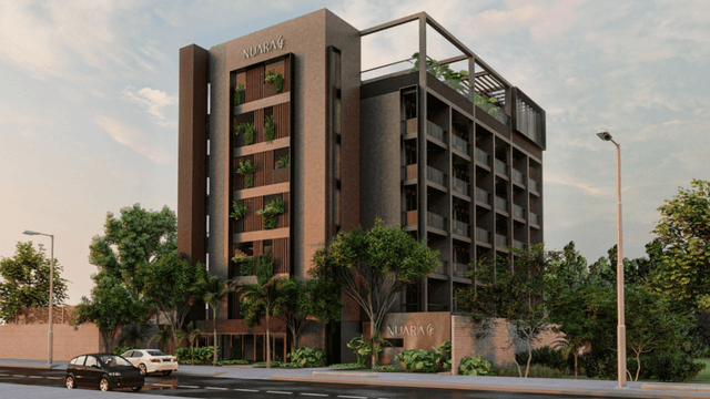 Preventa NUARA departamento 2 recámaras en San Angelo Mérida Yucatán