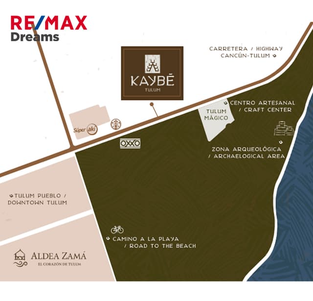 Terreno en Residencial Kaybe, Tulum, Quintana Roo