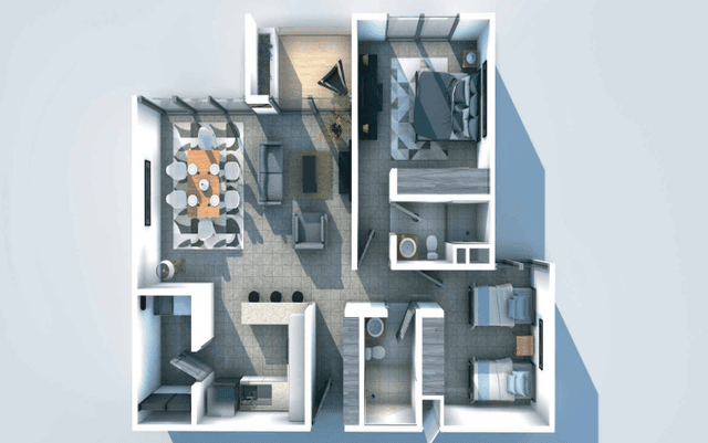 DEPARTAMENTO  EN VENTA TERRA VERDE JURIQUILLA QUERETARO RDV211124-AE