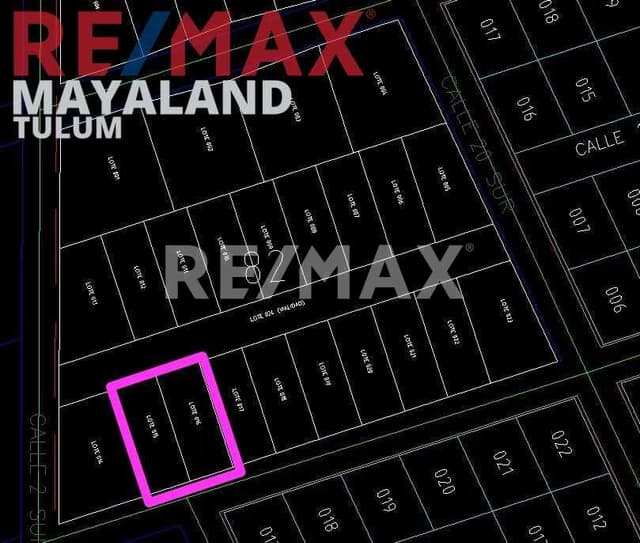 EN VENTA 2 TERRENOS EN LA REGION 15 DE TULUM