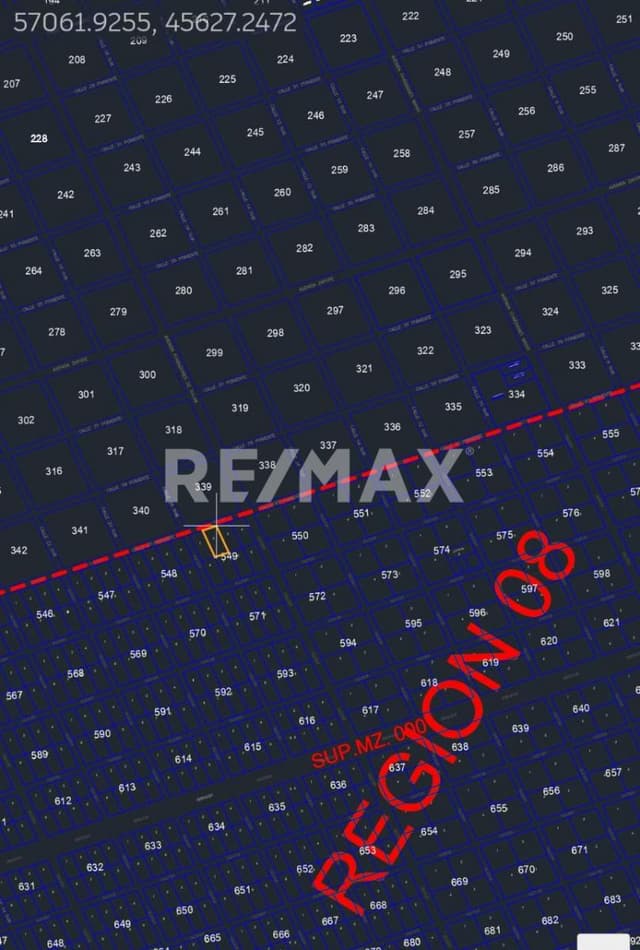 EN VENTA TERRENO DE L REGION 8