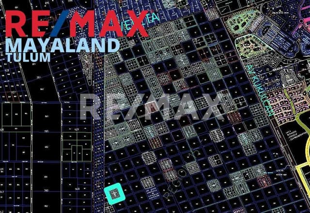 EN VENTA LOTE DE LA REGION 15 DE TULUM, UBICADO EN ESQUINA