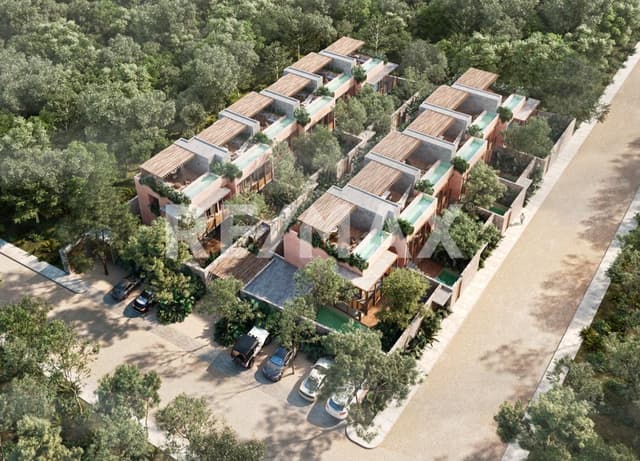 EN VENTA VILLAS DE 2 Y 3 HABITACIONES EN LA REGION 15 DE TULUM