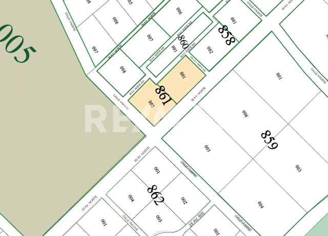 EN VENTA LOTES EN LA REGION 11, MANZANA 861