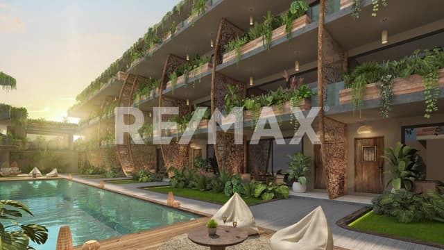Amplio Estudio con Terraza opción Alberca privada