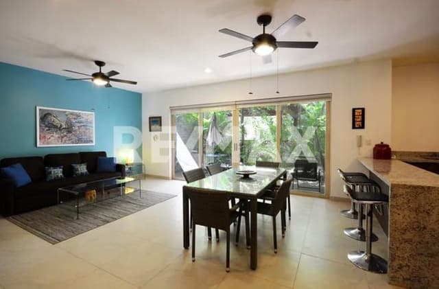 SE RENTA DEPARTAMENTO EN TULUM, EN LA ZONA EXCLUSIVA DE ALDEA ZAMA