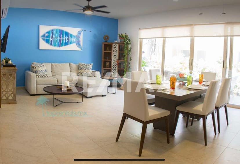 EN RENTA HERMOSO DEPARTAMENTO EN ALDEA ZAMA TULUM
