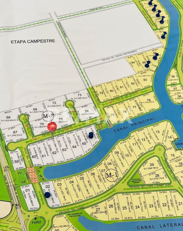 Maravillosos Terrenos campestres con frente de Agua