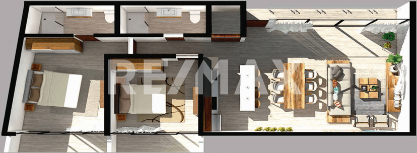 ZAMNA D N2 ROOF & POOL