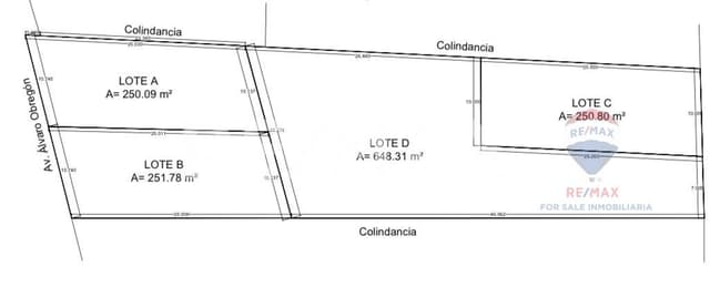 Venta de terreno, Av. Álvaro Obregón en Cuernavaca, Mor...Clave 4057