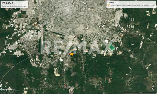 Terreno para desarrollo habitacional San José Tzal, Xmatkuil 18.7Ha