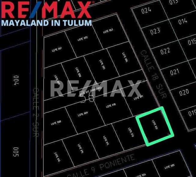 EN VENTA TERRENO EN ESQUINA MZ 56 REGION 15