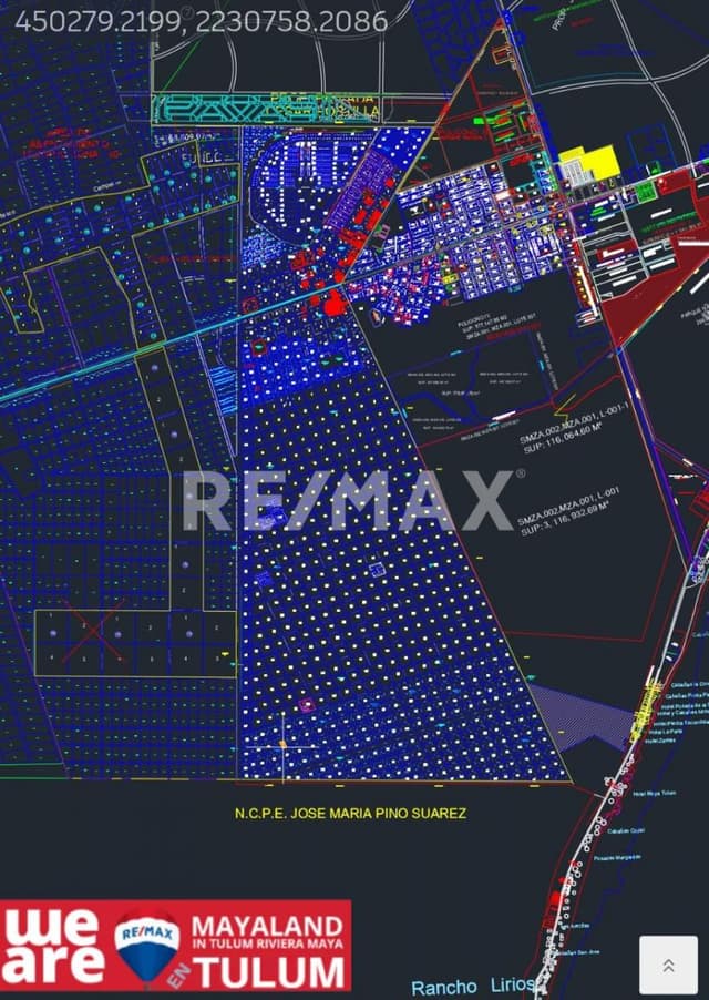 EN VENTA LOTE DE TERRENO EN LA REGION 8 DE 1250 M2