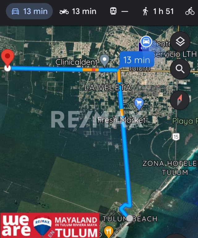 REMAX MAYALAND TULUM VENDE TERRENO RESIDENCIAL EN TULUM ZONA DE CENOTES 