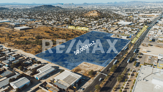 Terreno comercial en venta en colonia Villa Hermosa de Hermosillo, Sonora. 