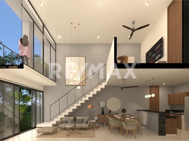 Green Urban departamento modelo Emerald, 3 recámara en preventa en Temozón Norte