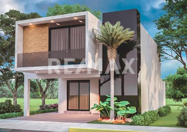 MODERNA CASA NUEVA EN COTO CON ALBERCA         