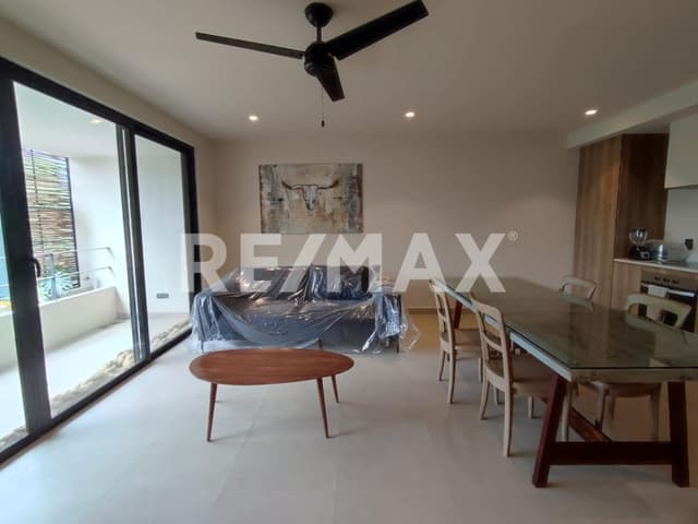 EN RENTA BONITO DEPARTAMENTO A ESTRENAR EN TULUM UBICADO EN LA VELETA