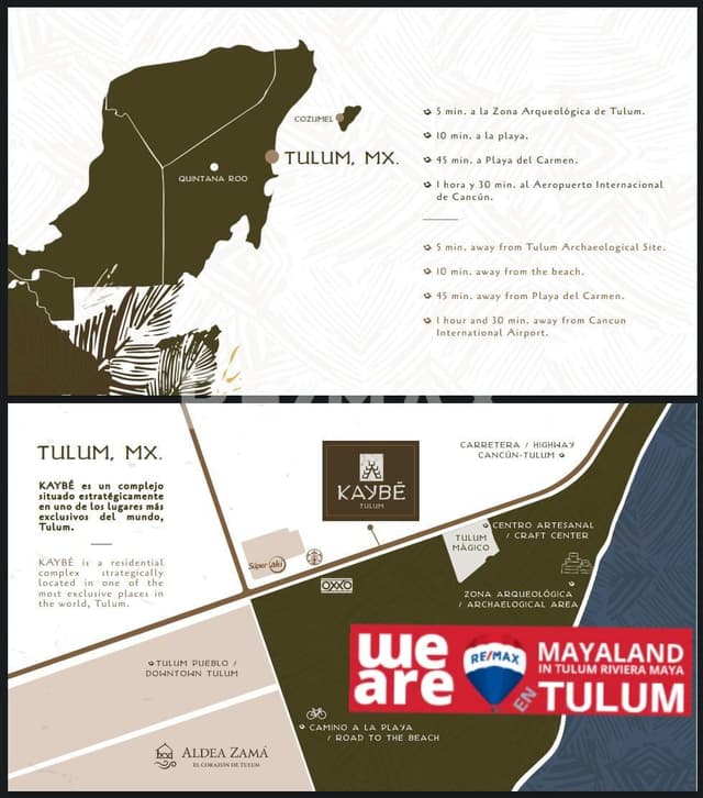 EN VENTA MACROLOTES DE 1,846.15 MTS. EN TULUM